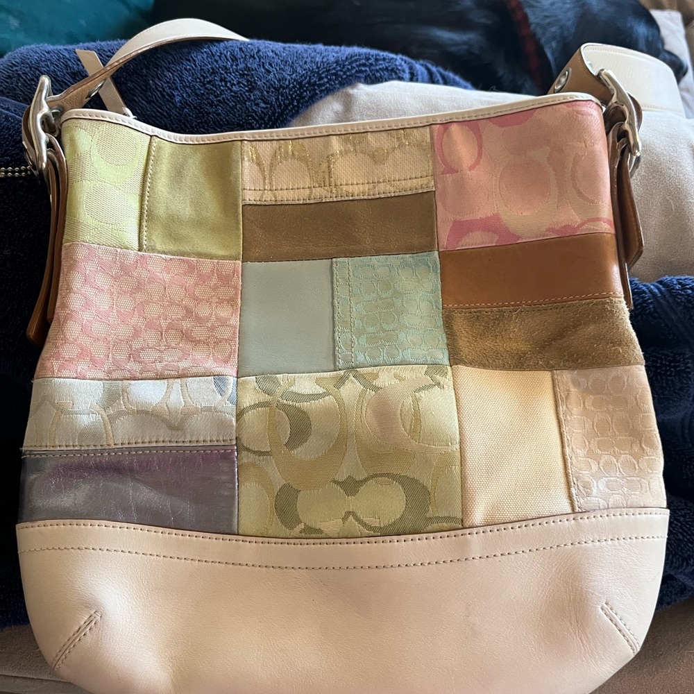 Coach spring patchwork bag - Picture 2 of 7
